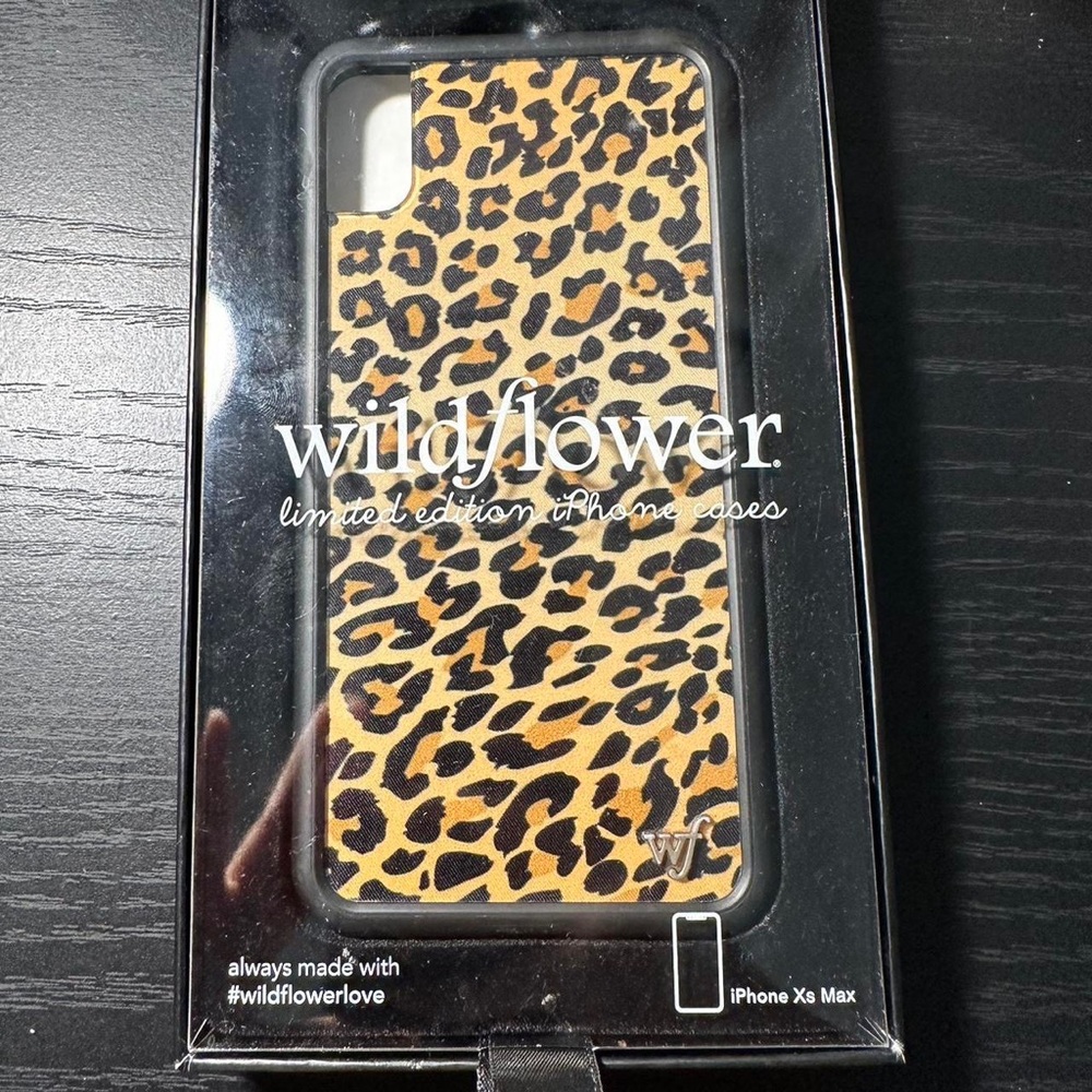 Wildflower case “leopard”🐆⭐️